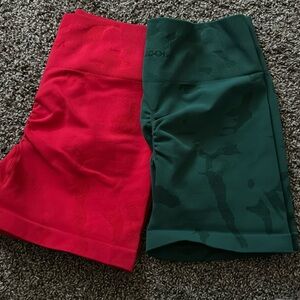 Aurola Scrunch Butt workout shorts bundle